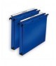 Elba Dossiers suspendus, Tiroirs, Fond 15mm, Plastique polypro, Ultimate, Bleu, 100330376