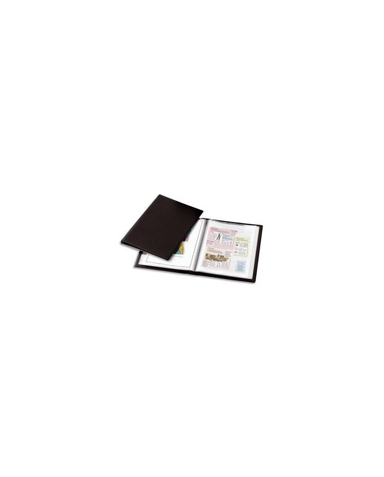 Protège-documents lutin A4 - porte-vue 20 pochettes noires