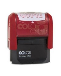 Colop Tampon, Timbre avec formule, Copie, Rouge, PR20L 01210C
