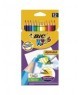 Bic, Crayons de couleur, Aquacouleur, étui de 12, 8575613