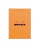 Rhodia, Bloc notes, 12, 85 x 120 mm, Quadrillé, 5x5, 160 pages, Petits carreaux, 12200C