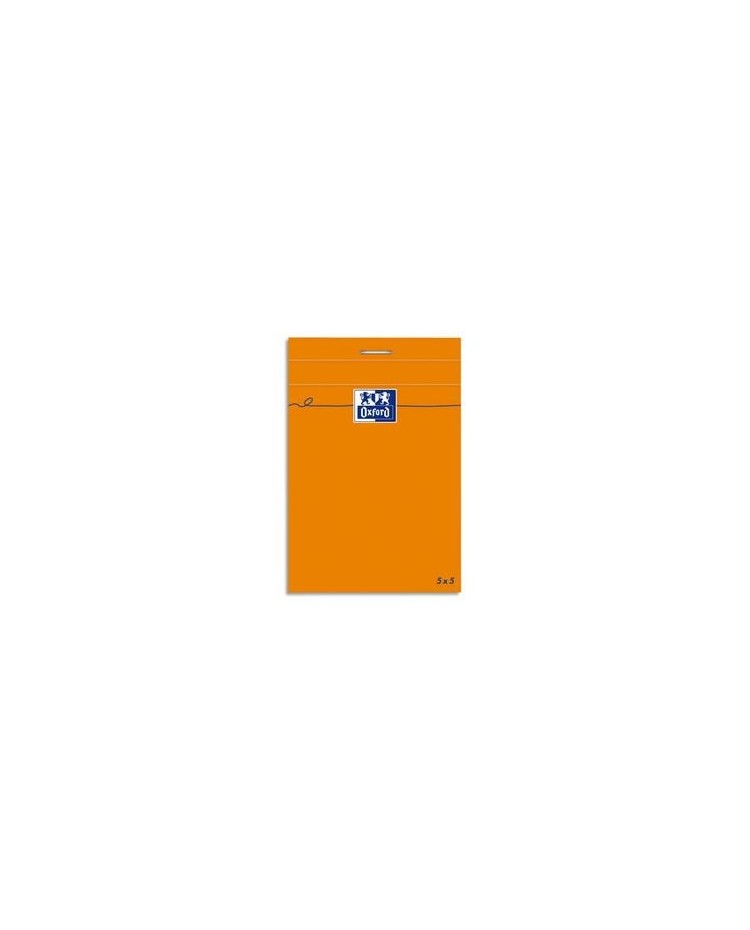Bloc Notes Quadrillé à spirale - 105 x 148 mm A6 RHODIA Couverture Orange