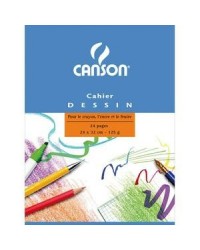 Canson, Cahier de dessin, 240 x 320 mm, 24 pages, 125G, C200027109