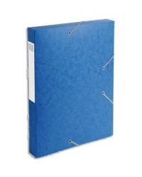 Exacompta Boite de classement, 40mm, Cartobox, Carte, Bleu, 14005H