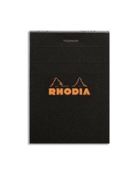 Rhodia, Bloc notes, 11, A7, 74 x 105 mm, Quadrillé, 5x5, 160 pages, Petits carreaux, 112009C