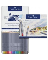 Faber Castell, Crayons de couleur, Goldfaber Aqua, étui de 24, 114624