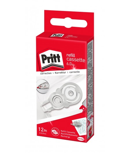 Pritt, Recharge pour souris, roller correcteur, Refill flex, 6 mm x 12 m, 2111677
