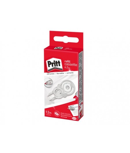 Pritt, Recharge pour souris, Roller correcteur, Refill flex 970, 4,2 mm x 12 m, 9H PRX4H