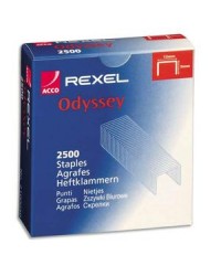 Rexel, Agrafes, Odyssey, Zingué, Boîte de 2500, 2100050
