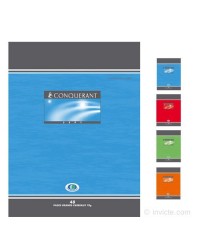 Conquerant Cahier de brouillon, 17x22mm, Grands carreaux séyès, 48 pages, 100103881