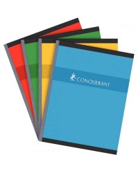 Conquerant, Cahier, 170 x 220 mm, Quadrillé, 5x5, Brochure 192 pages, Petits carreaux, 100104437