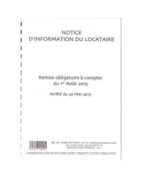 Weber Diffusion, Notice d'information, Locataire, 719