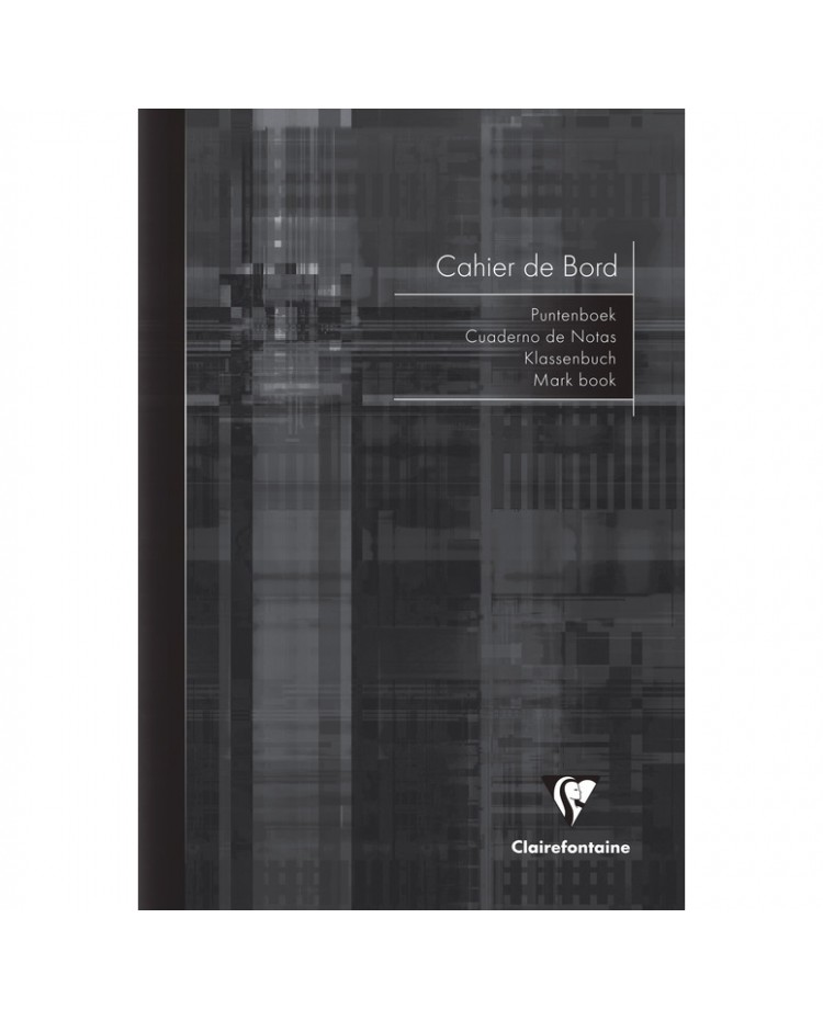 Clairefontaine, Cahier de bord, Enseignant, A4, 210 x 297mm, 72 pages, à colonnes, 3139C