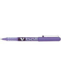 PILOT Stylo roller V Ball VB 5, pointe métal, violet, 134708