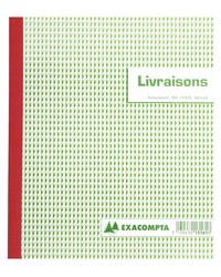 Exacompta, Manifold, Livraisons, A4, 210 x 297 mm, Triplicata, Autocopiants, 13163E