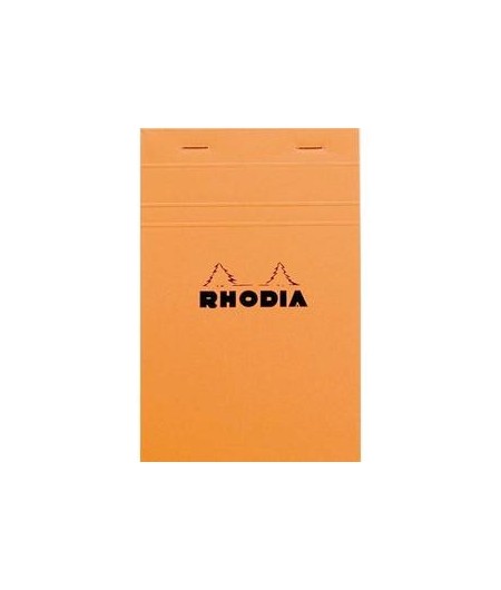 Rhodia, Bloc notes, 16, A5, 148 x 210 mm, Quadrillé, 5x5, 160 pages, Petits carreaux, 16200C