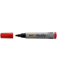 Bic, Marqueur permanent, Marking 2000, Ecolutions, Rouge, 8209133