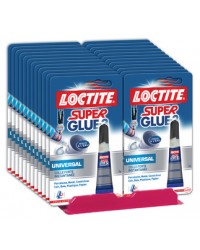 Loctite Tube de colle instantanée, Super glue 3, Liquide, 3g, 1598689 2052418