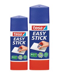 Tesa Baton de colle, Easy stick, Triangulaire, Recyclé, Tube de 12g, 57272-200-1