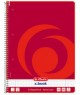 Herlitz Cahier à spirale, A4+, 160 pages, Quadrillé 5x5, Perforé, 10834117-001