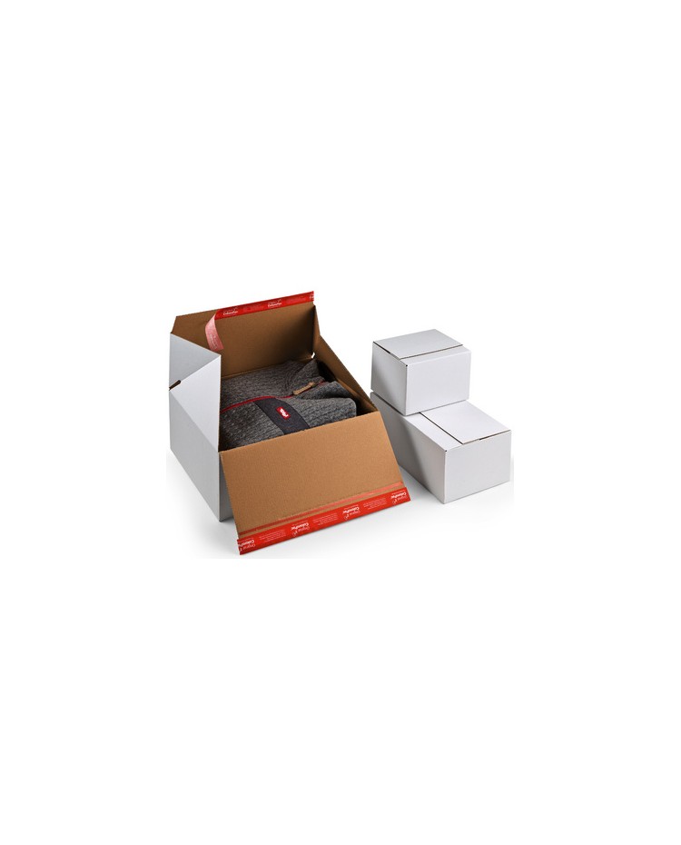 ColomPac Carton à fond automatique Premium, avec fermeture autocollante, CP155.155, 30024986
