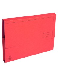 Exacompta Chemises poche, Forever, Rouge, Paquet de 50, 47675E