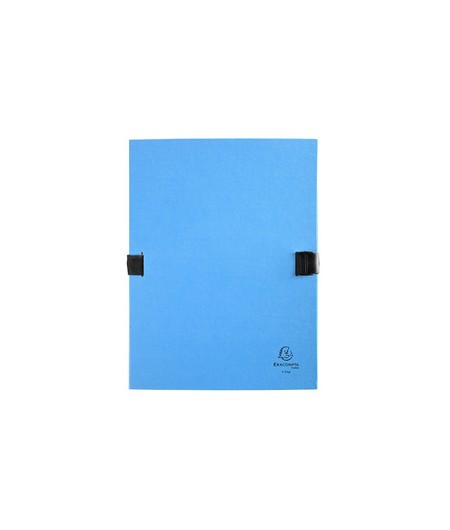 Exacompta Chemise extensible à clip, N'CLIP, A4, Bleu, 21503E