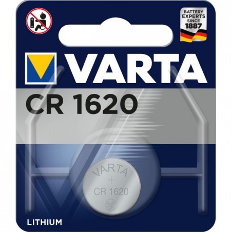 Varta, Pile bouton au lithium, Electronics, CR1620, 3 Volt, 06620 101 401