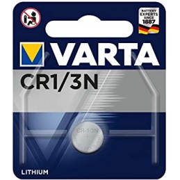Varta, Pile bouton au lithium, Electronics, CR1/3N, CR11108, 06131 101 401