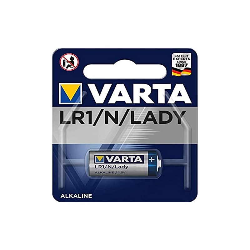 Varta, Pile alcaline, Electronics, Lady LR1, 04001 101 401