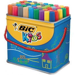 Bic Kids, Feutres, Visacolor XL, Boîte de 48, 829004, 8922251