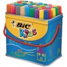 Bic Kids, Feutres, Visacolor XL, Boîte de 48, 829004, 8922251