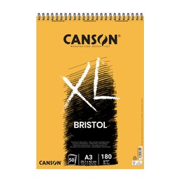 Canson, Bloc, Croquis et études, XL, Bristol, A4, C31078A021