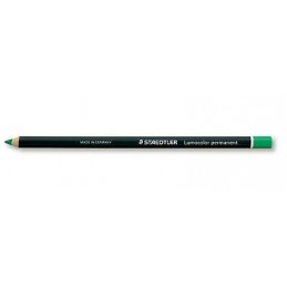 Staedtler, Marqueur crayon permanent, Lumocolor glasochrom, Vert, 108 20-5