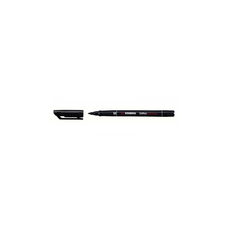 STABILO OHPen marqueur permanent pointe extra-fine (0,4 mm) - Noir