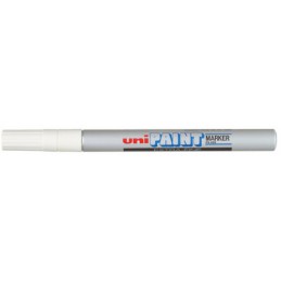Uniball, Marqueur permanent, PAINT, Argent, Extra fin, PX-203 AR