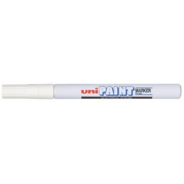 Uniball, Marqueur permanent, PAINT, Blanc, Extra fin, PX-203 BL
