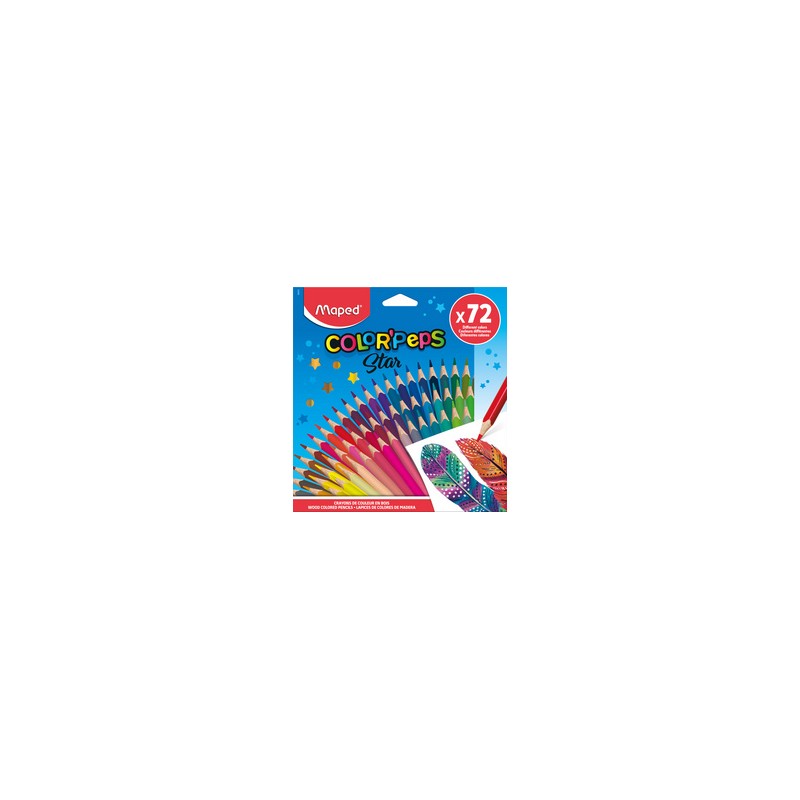 832069:Maped crayon de couleur Color'Peps Pastel, étui cartonné de 12  crayons
