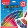 Maped, Crayons de couleur, Color'Peps, Star, étui carton de 72, M832072