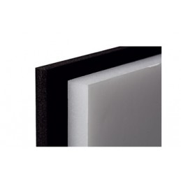 Transotype, Carton plume, Foam Boards, 700 x 1.000 mm, Noir, 5mm, 38015