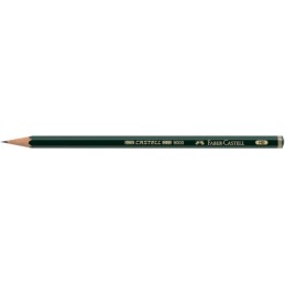 Faber Castell, Crayon, Graphite, CASTELL 9000, 3B, 119003