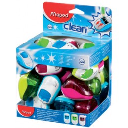 Maped, Taille crayons, CLEAN, Double, 2 trous, 030211