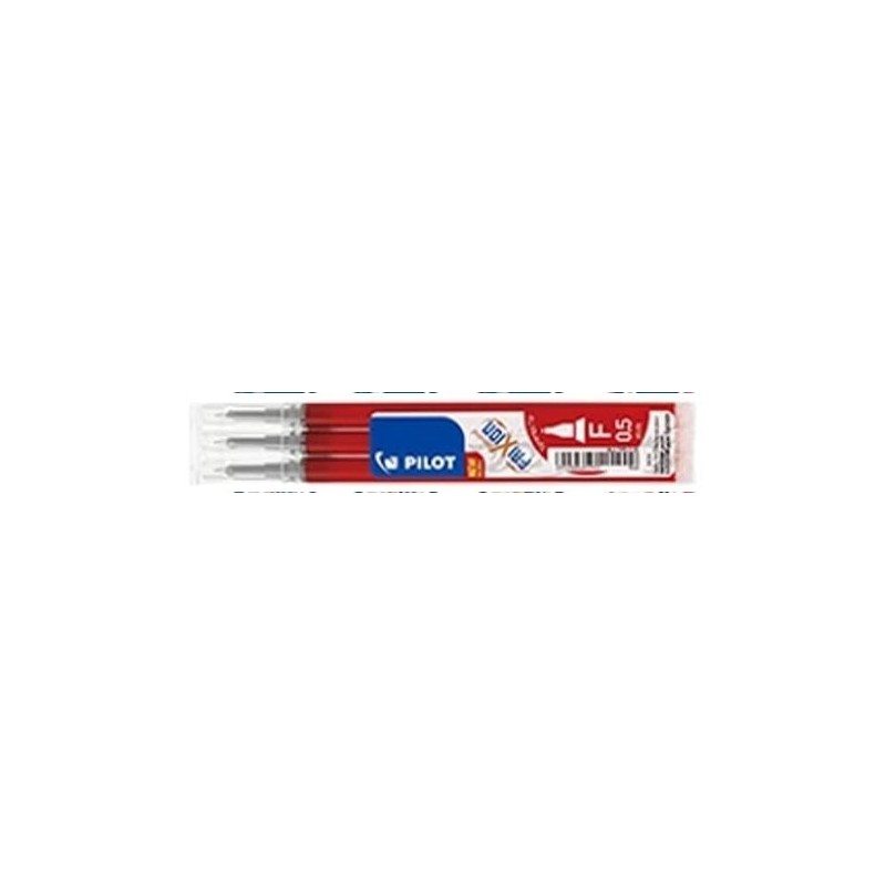 Pilot Frixion recharge stylo à bille (3 pièces) - rouge bordeaux Pilot