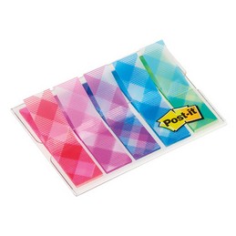 Post it, Marque pages, Index, Mini, Gingham, 684-PLD5, 70005277119, BP934