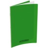 Conquerant, Cahier, 240 x 320 mm, Seyès, Polypro, Vert, 48 pages, Grands carreaux, 400006763