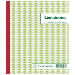 Exacompta, Manifold, Livraisons, 210 x 180 mm, Triplicata, Autocopiants, 13161E