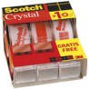 Scotch, Ruban adhésif, Crystal Clear 600, Pack Caddy, 6-1975C