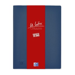Oxford, Protège documents, Le Lutin, 40 pochettes, 80 vues, Bleu, 100206472