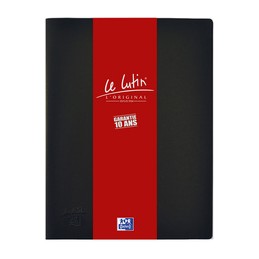 Oxford, Protège documents, Le Lutin, 100 pochettes, 200 vues, Noir, 100206389