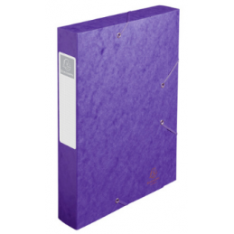 Exacompta, Boîte de classement, Cartobox, A4, 60 mm, Violet, 16015H